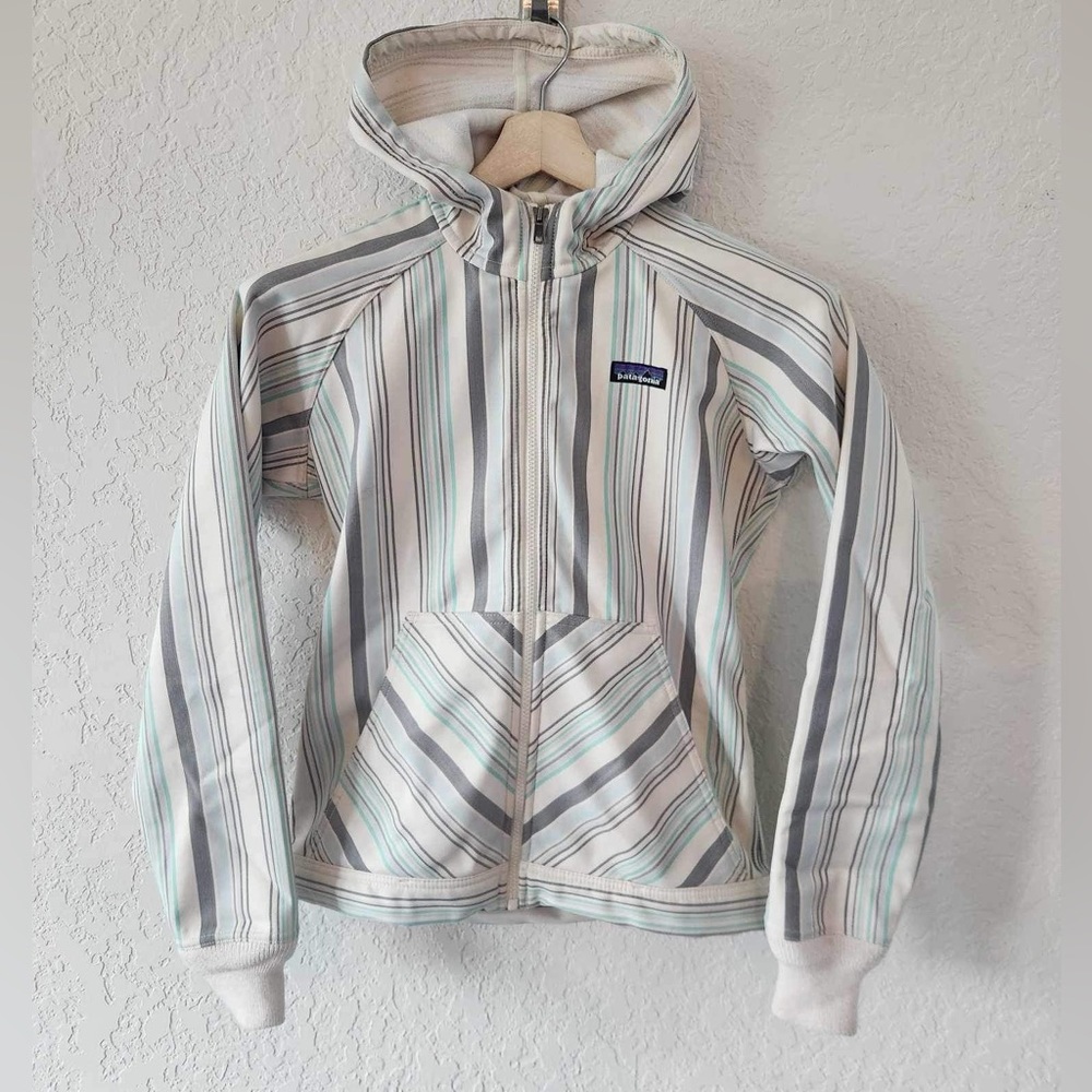 Patagonia Striped Hooded Jacket size small